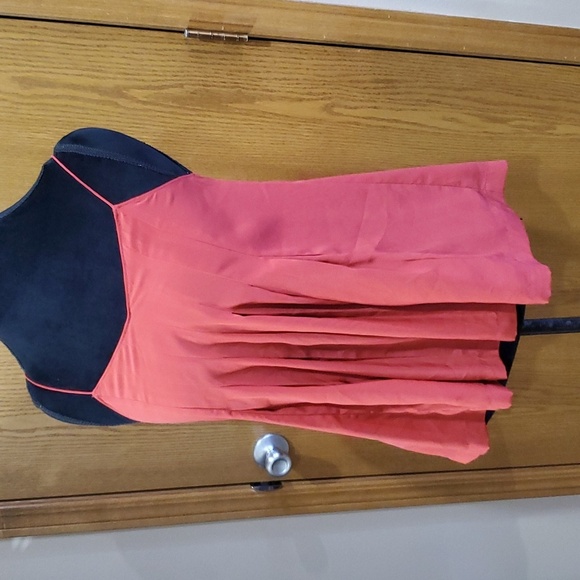 Madewell lightweight flowing spaghetti strap dusty red top - Picture 1 of 6
